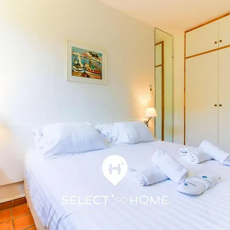 Lägenhet Select'so - Pour 4 Avec Vue & Pieds Dans L'eau, Parking Prive - Estel-f Le Lavandou